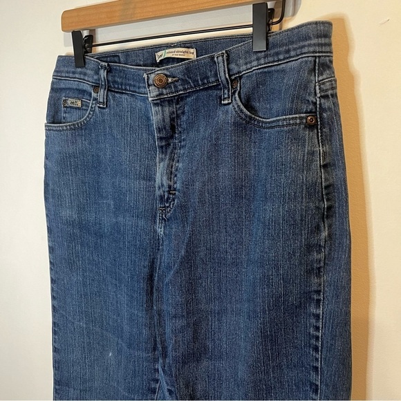 Women’s | Vintage Lee Straight Leg Jeans With Deep Pockets | Size 12L - Picture 3 of 9